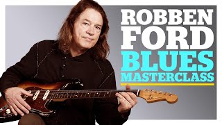 Robben Ford Blues Masterclass How to master the diminished scale [upl. by Etnaid205]