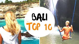 Bali Reisetipps Top 10 ❤️ Bali Highlights  Bali Rundreise Route 🌍  unaufschiebbarde [upl. by Ellesij]