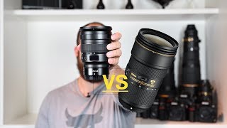 Nikkor Z 2470mm F28 VS F 2470mm F28 [upl. by Anaib]