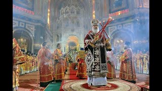 Orthodox Patriarchate of Moscow  Paschal Midnight Divine Liturgy [upl. by Stoeber]