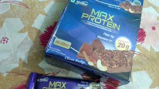 Max protein bar review [upl. by Mitzl]