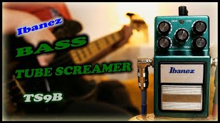 Ibanez TS9B Bass Tube Screamer [upl. by Bertilla]