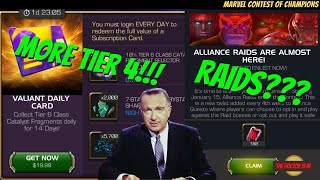 New MCOC Daily Card Offer and Alliance Raids Are Announced Lets Review Both [upl. by Ikkir449]