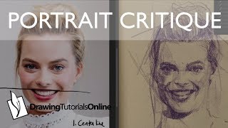 Five Tips For Drawing A Portrait Likeness [upl. by Enytsuj346]