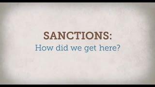 Sanctions How Did We Get Here [upl. by Tacy151]