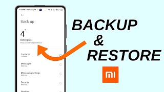 How To Backup amp Restore Data In Any Xiaomi Redmi amp Poco phone  Hindi [upl. by Maddie]