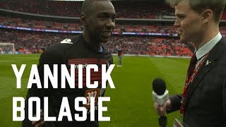 FA Cup  Post Watford  Yannick Bolasie [upl. by Delcina]