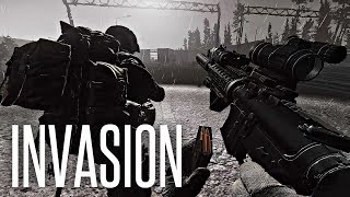 RAIDER INVASION OF THE SHOPPING MALL  Escape From Tarkov [upl. by Ko593]