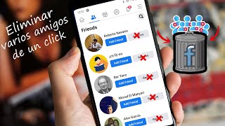 Eliminar varios amigos de Facebook con solo un Clic 😊 [upl. by Tips]