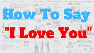 How To Tell Someone You Love Them 8 Tips [upl. by Tunk]