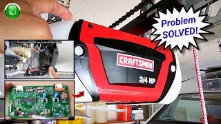 Craftsman Garage Door Opener Repair [upl. by Leiuqese]