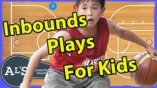 Basketball Inbounds Plays Playbook For Kids  Simple Inbounds Plays [upl. by Soalokcin289]