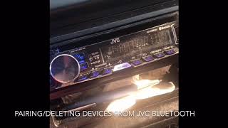 HOW TO FIX BLUETOOTH PAIRING FOR JVC CAR STEREO [upl. by Flossie]