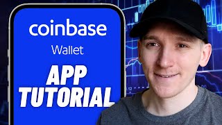 How to Use Coinbase Wallet App  Cryptocurrency Wallet [upl. by Ninette]