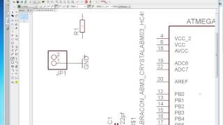 EAGLE HAB  Lesson 1  ATMega328P Basics [upl. by Anuska]