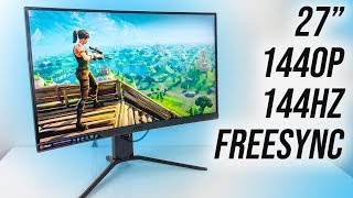 MSI Optix MAG271CQR Gaming Monitor Review [upl. by Celeski]