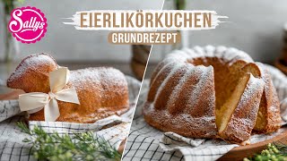 Eierlikörkuchen und Osterlamm Grundrezept  Basics  Sallys Welt [upl. by Warrick]