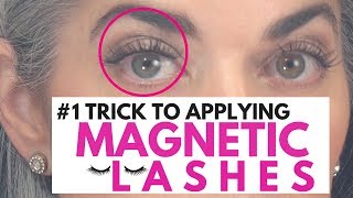 1 Trick TO APPLYING MAGNETIC LASHES  Nikol Johnson [upl. by Chavaree]