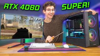 The MIGHTY RTX 4080 SUPER Gaming PC Build 2024 💪 [upl. by Bezanson]