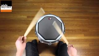 Single Paradiddle  Drum Rudiment Lesson [upl. by Ozmo]