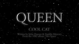 Queen  Cool Cat Official Lyric Video [upl. by Addi]