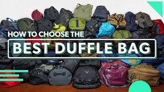 The Ultimate Duffle Bag Guide  How To Choose The Best Duffel Bag For Travel [upl. by Shellie]