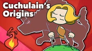 Cuchulains Origins  The Hound of Culann  Irish  Extra Mythology [upl. by Akinirt34]