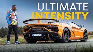 Lamborghini Aventador SVJ Roadster Review Roof Down Pulse UP 4K [upl. by Adnot]