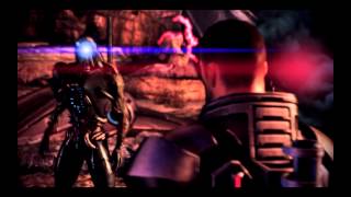 Mass Effect 3  Peace between geth and quarians  Renegade speech [upl. by Wendel481]