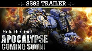 Warhammer 40K APOCALYPSE Battle Report TRAILER Ultramarines vs Tyranids FOR ULTRAMAR [upl. by Osnofledi]