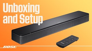 Bose TV Speaker – Unboxing and Setup [upl. by Sidwell]