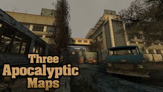 GMOD VR Exploring Three Apocalyptic Maps [upl. by Enyak]