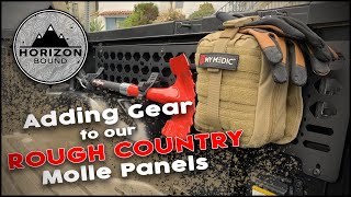 Adding some GEAR to my ROUGH COUNTRY molle panels [upl. by Eniarol642]