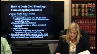 A Paralegals Guide to Pleadings Motions Discovery Requests and Briefs [upl. by Christianity]