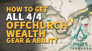 All Offchurch Wealth Gear Chests amp Ability Assassins Creed Valhalla [upl. by Ellegna]