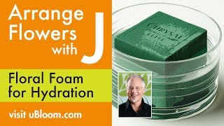 How to use Flower Foam for creating Flower Arrangements [upl. by Behka787]