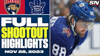 Florida Panthers at Toronto Maple Leafs  FULL Shootout Highlights [upl. by Rosalind]