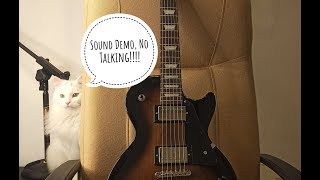 Epiphone Les Paul Studio Smokehouse Burst  Sound Demo no talking [upl. by Supple]