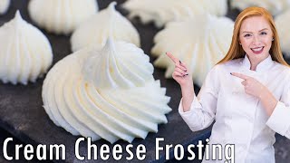 The BEST Cream Cheese Frosting Recipe  Just 5 Ingredients [upl. by Aidiruy653]