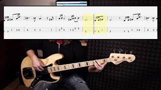 Arctic Monkeys  Do I Wanna Know bass cover with tabs in video [upl. by Erland]