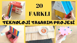 20 farklı TEKNOLOJİ TASARIM PROJESİ PROJE FİKİRLERİ teknoloji tasarım icatlar inovasyon örnekleri [upl. by Winn]