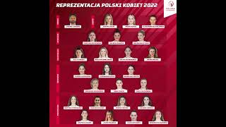 Reprezentacja Polski Kobiet 2022 [upl. by Alicia]