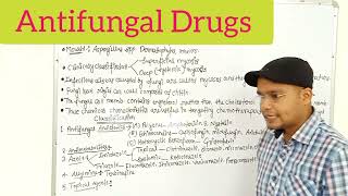 AntiFungal Drugs Introduction Classification  Amphotericin B Griseofulvin L4 Unit3 Pharmacology [upl. by Rorie]