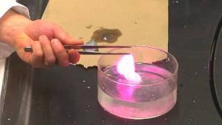 Learn by Experimentation Potassium and Water [upl. by Jer]