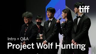 PROJECT WOLF HUNTING QampA  TIFF 2022 [upl. by Atnauq]