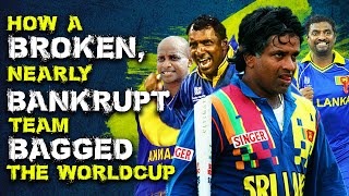 When Underdogs took over the World I Sri Lanka 1996 World cup champions I Grit perseverance Strategy [upl. by Esertal291]