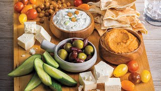 Mediterranean Meze How to Build a Delicious Board [upl. by Nalani994]