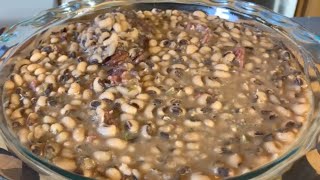 Black Eyed Peas Recipe [upl. by Sullecram428]