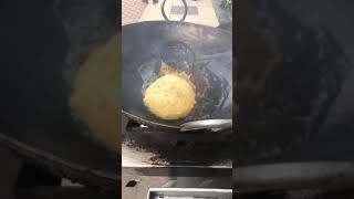 ShortVideo indianstreetfood Bhole Chature in making 🤣🤣  indian street food Raipur Food Byora [upl. by Ivets187]