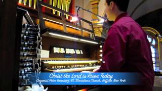 Christ The Lord Is Risen Today 1892 Johnson amp Son Organ St Stanislaus Church [upl. by Ocimad]